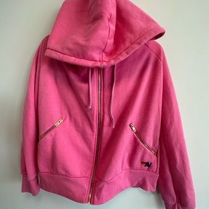 Aviator Nation Bolt 4 Relaxed Zip Hoodie